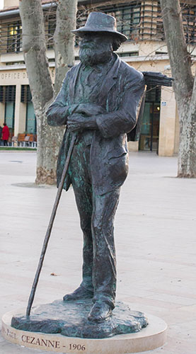 Statue Cézanne