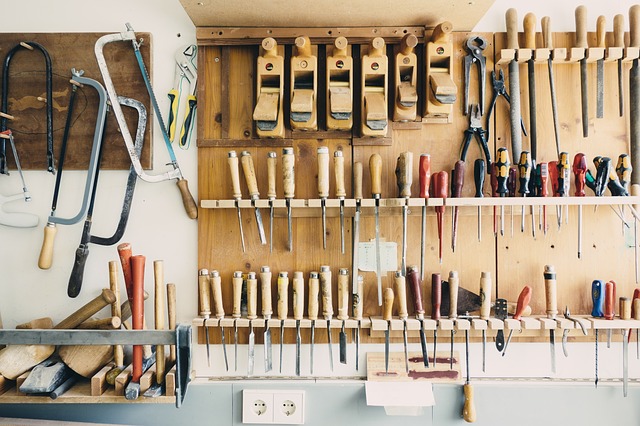 outils pour bricolage, recyclage et récup